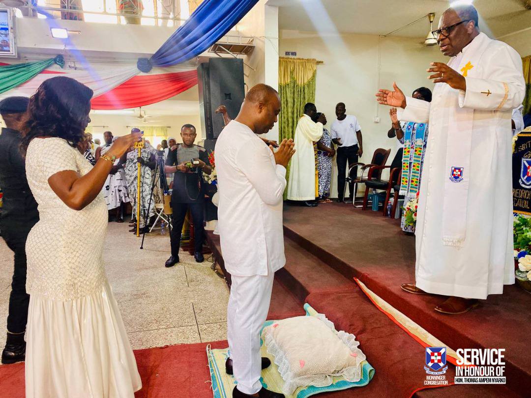 Service In Honour of Hon. Thomas Ampem Nyarko