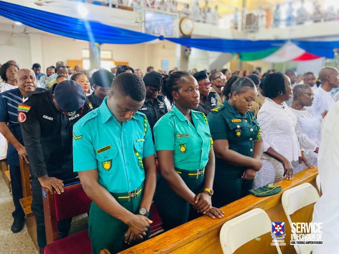 Service In Honour of Hon. Thomas Ampem Nyarko